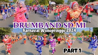 Download lagu PART 1 PARADE DRUMBAND SD MI KARNAVAL WONOPRINGGO PEKALONGAN 2024