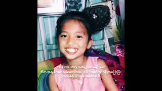 Love Story/Lyrics /Mmsub/ Cover by Viral Philipino Talent Girl /Taylor Swift original song