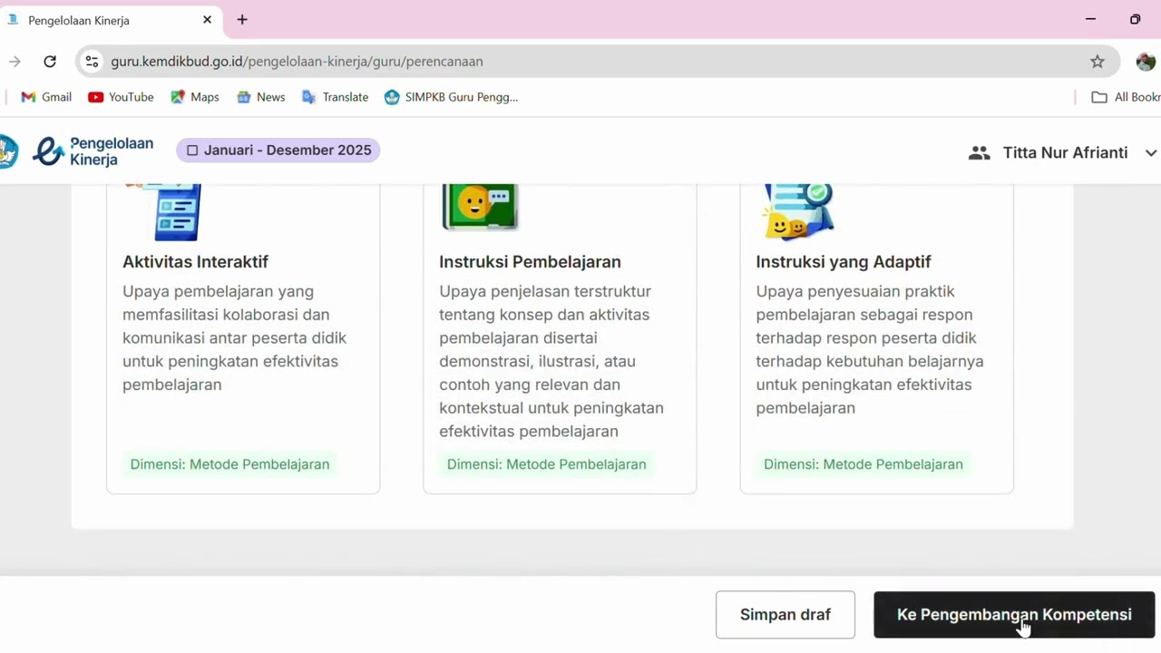 Pengisian Pengelolaan Kinerja 2025