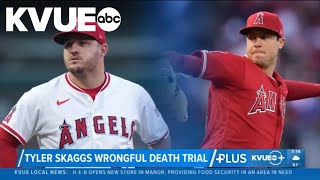 Los Angeles Angels Player Mike Trout Testifies In Wrongful Death Trial Of Tyler Skaggs