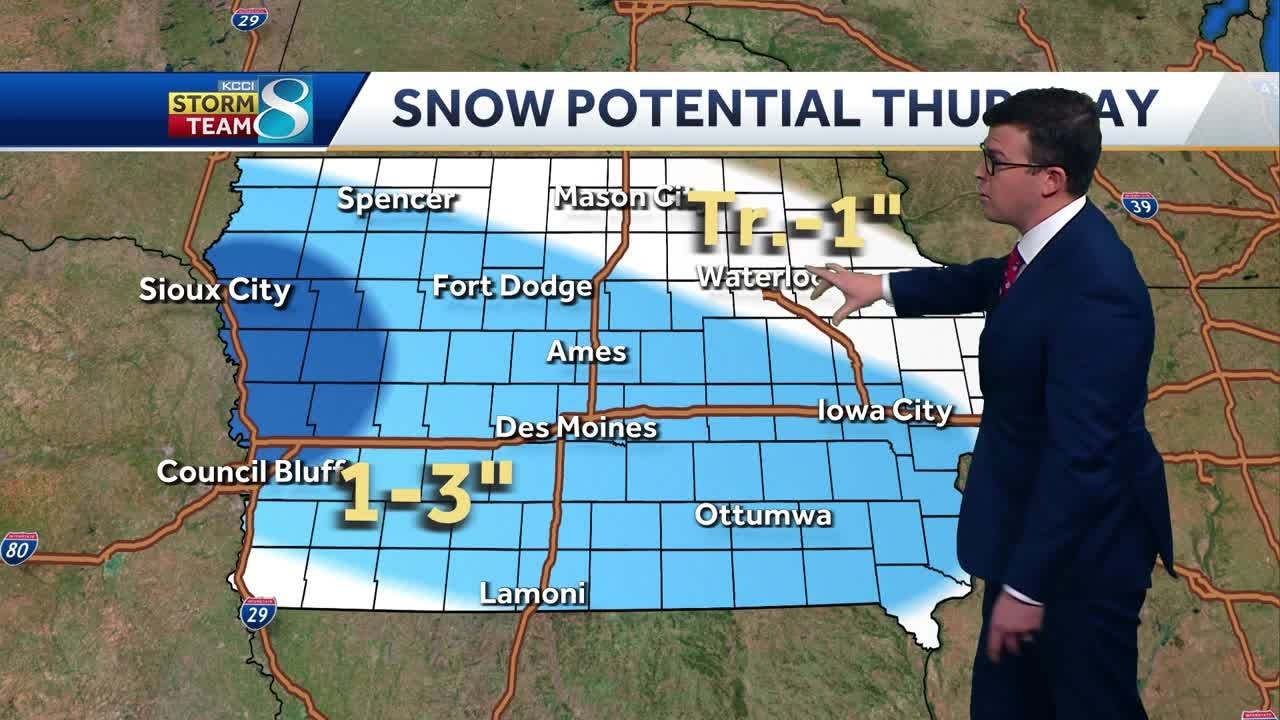 The cold returns with more snow chances - YouTube