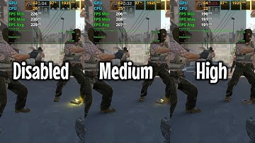 CS2 Ambient Occlusion On vs Off | Best CS2 Settings for FPS Ambient Occlusion Shadows NVIDIA/AMD
