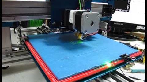 Ord Bot Hadron making the first print