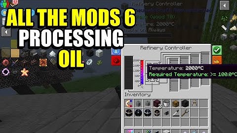 Ep151 Processing Oil - Minecraft All The Mods 6 Modpack