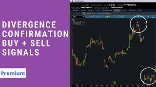 Divergence Indicator with Buy &amp; Sell Signals for ThinkorSwim