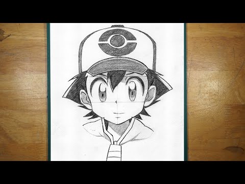 Pokemon Ash Greninja Drawing Tutorial - How to draw Pokemon Ash Greninja  step by step