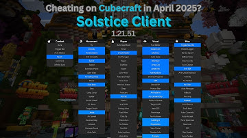 Cheating on Cubecraft in April 2025?? Disabling Sentinel with Solstice (free config)