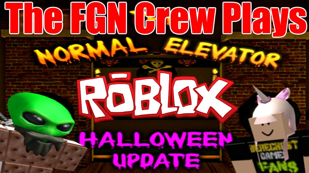 The Fgn Crew Plays Roblox The Normal Elevator Halloween Update Pc - the fgn crew plays roblox scary maze pc