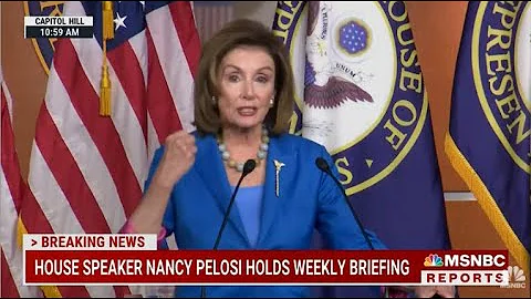 Speaker Pelosi On Infrastructure Plan Negotiations