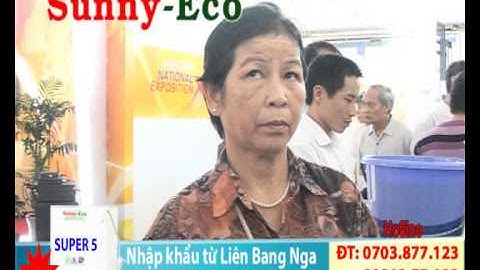 Máy lọc nước nano Sunny Eco lọc được nước cực bẩn