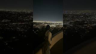 The amazing view from the Griffith Observatory in Los Angeles. ￼ A must see at night.