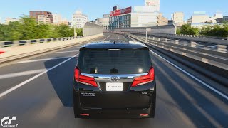 Gran Turismo 7  Toyota Alphard Executive Lounge 18  Tokyo Expressway South Clockwise 4kps5