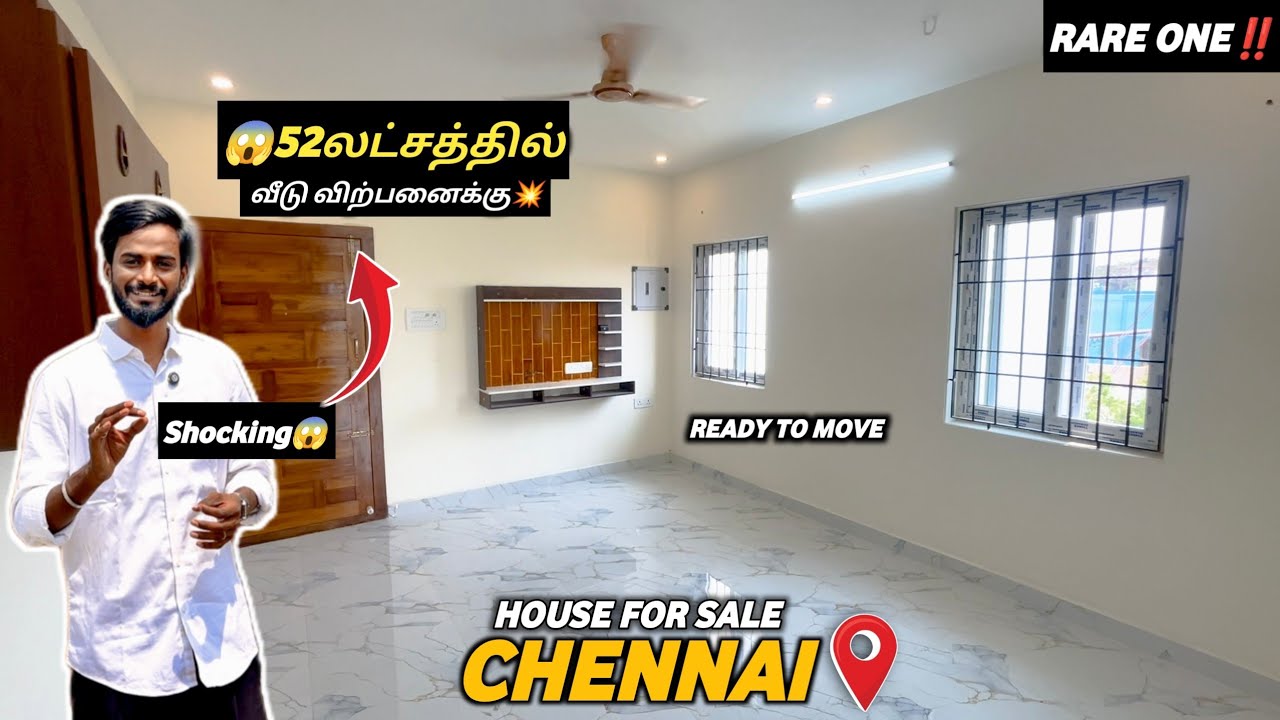 💥52Lakhs/- Only😱Ready to Occupy🏡Flats for sale in Chennai Suburban Guduvancherry‼️Close to School🤩