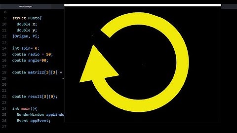 SFML C++ ROTATION ALGORITHM
