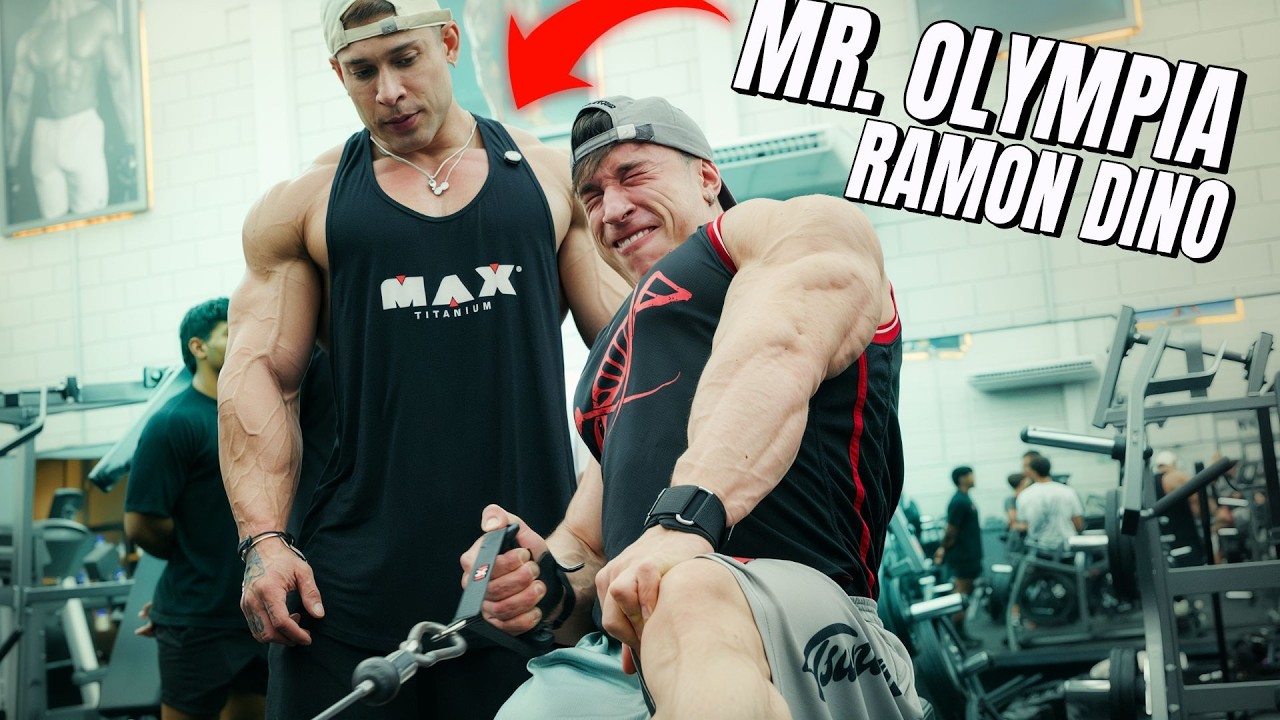 DEMOLIZIONE UPPER CON RAMON DINO A 11 GIORNI DALLA GARA // ROAD TO ARNOLD CLASSIC - EP.11