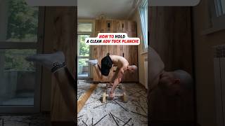 How to hold a clean adv tuck planche...