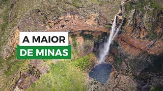 Maior cachoeira de Minas Gerais, e terceira maior do Brasil!