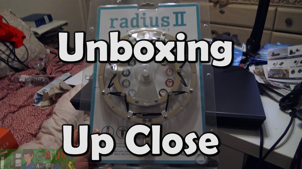Blue Radius Shock Mount II Unboxing for the Blue Yeti Gaming Animator Unboxing Ep. 04