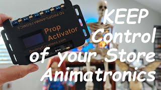 Prop Activator Controller for Home Depot, Lowes or Spirit Animatronics. For Halloween display, Mazes