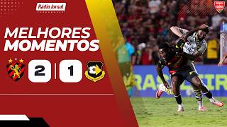SPORT 2 X 1 SÃO BERNARDO - MELHORES MOMENTOS - 06.10.2