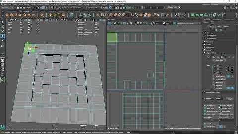 UV Mapping in Maya Made Easy Using Planar and Camera-Based in Scale