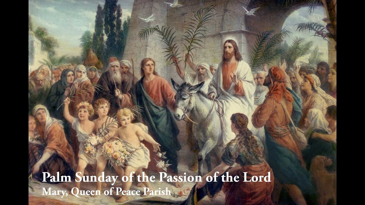 Palm Sunday Of The Passion Of The Lord Youtube