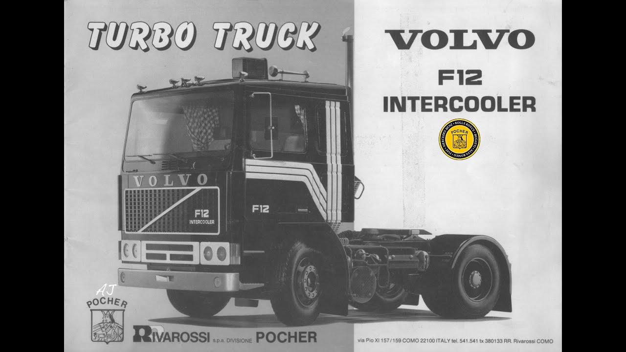 POCHER 1:8 Spoiler le moulée k79 VOLVO f12 intercooler turbo camion 79-28 a16 