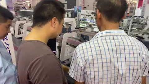 GS-650 Folder Gluer with Inspection Function for Medicine Box Printing detection