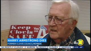 Harry Armstrong, long time Clovis City Councilmember, dies at 87