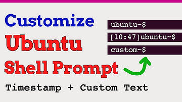 How to Change / Customize the Shel Prompt in Ubuntu