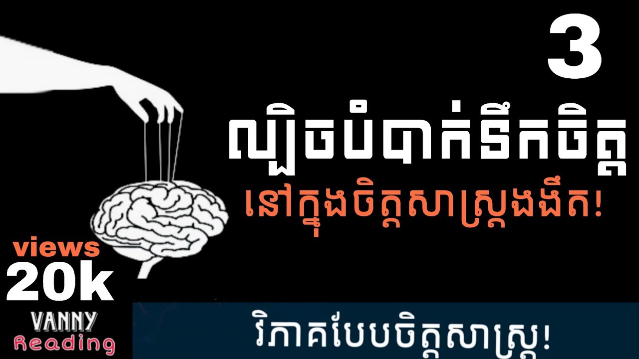 ល្បិចបំបាក់ទំនុកចិត្តទាំង៥របស់ ចិត្តវិទ្យាងងឹត | Dark Psychology 3