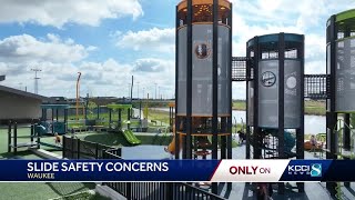 Parents concerned about slide safety at Waukee playground Parents concerned about slide safety at Waukee playground