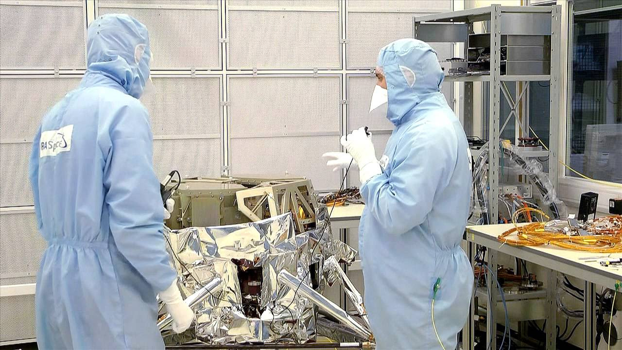 The Mid-Infrared Instrument (MIRI) on the James Webb Space Telescope.