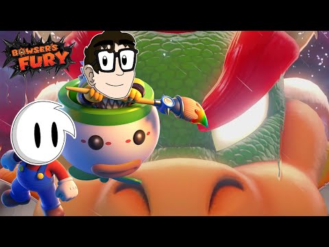 The O'l Evil Black Paint While He's Asleep Trick | Bowser's Fury - Part 3