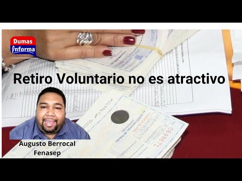 El retiro voluntario no es atractivo dice Berrocal de Fenasep