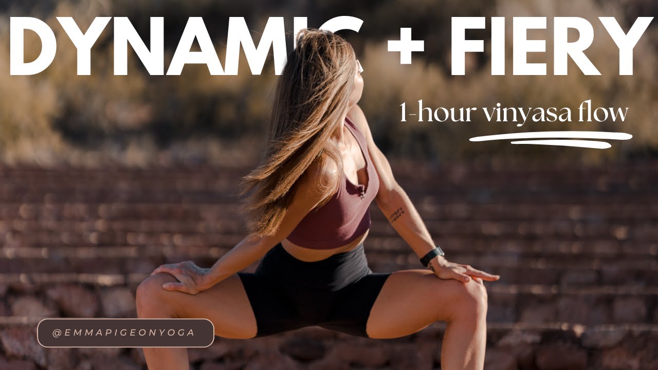 Dynamic Fiery Flow | 1 Hour Yoga Class | Upbeat Vinyasa