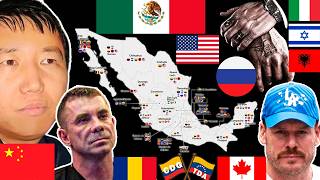💀🇲🇽 ALL FOREIGN CARTELS, GANGS and MAFIAS OPERATING in MEXICO ⚠️(+11 Countries) 🌎