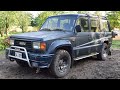 Pressure Washing 1991 Isuzu Trooper 2.6 After 8 Years