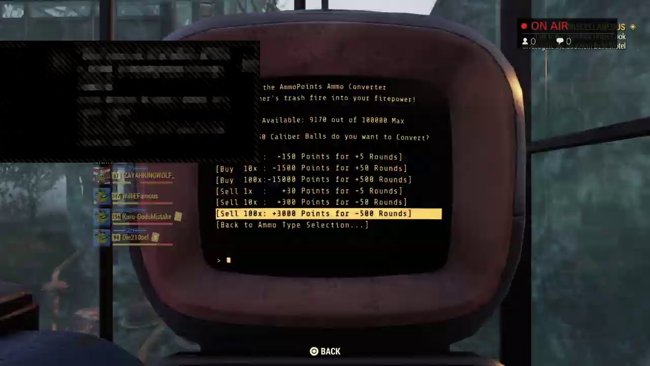 Fallout 76 AMMO FARM 2