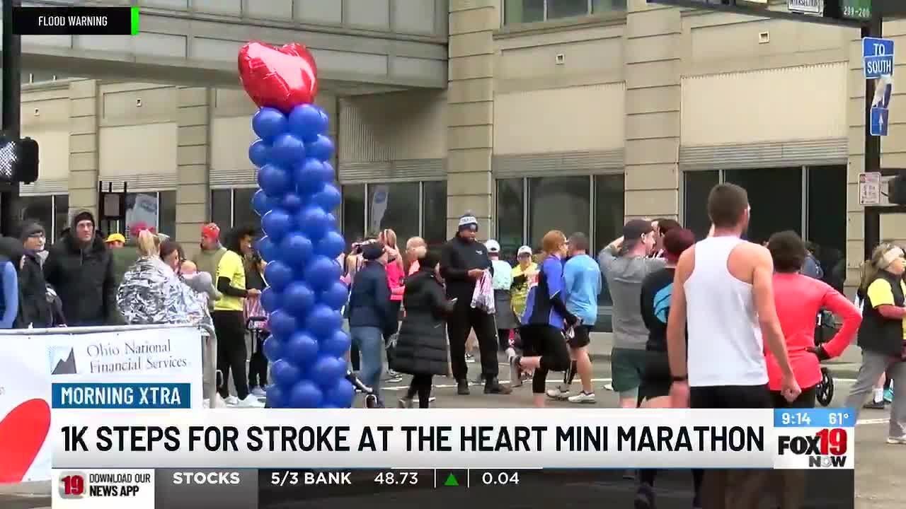 1K steps for stroke at the Heart Mini Marathon