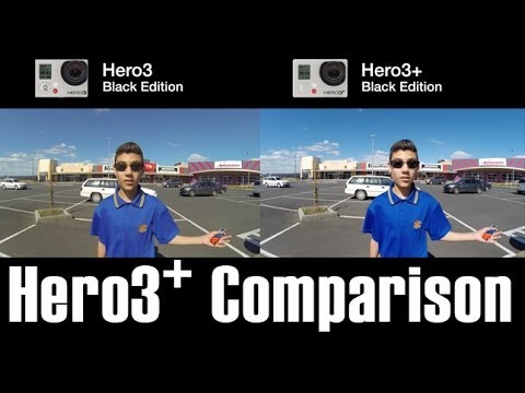 GoPro Hero3+ Black Edition vs Hero3 Black Edition 1080P ...