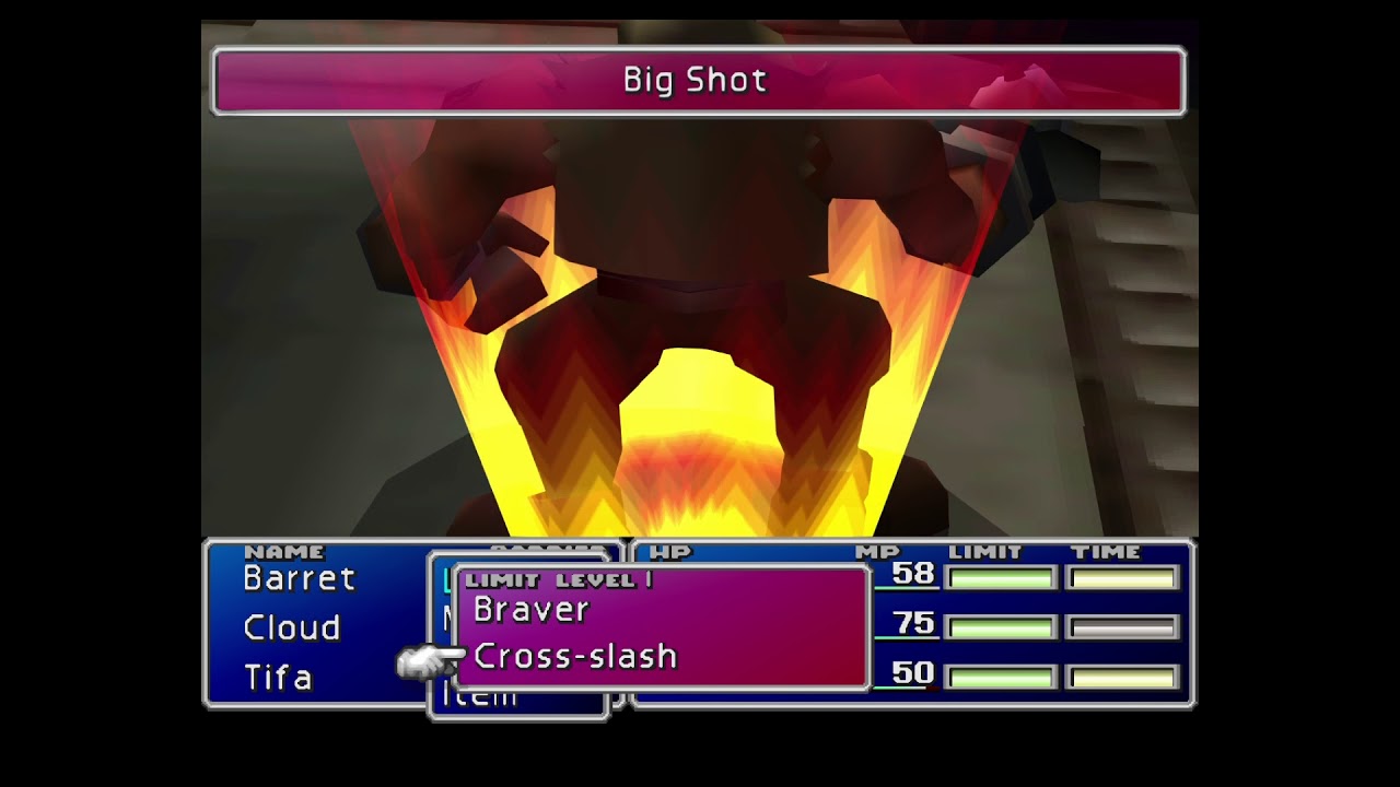 Final Fantasy Vii Boss Air Buster Youtube