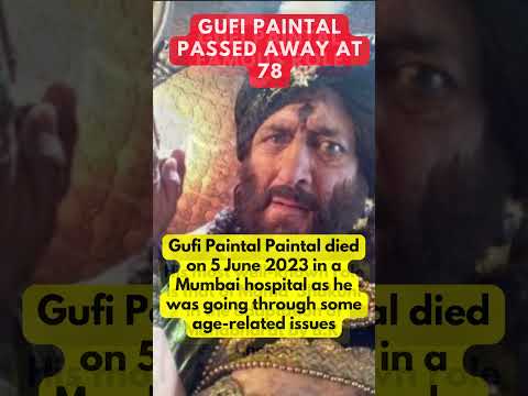 Gufi Paintal Biography, Death, Age, Family, Home | Gufi Paintal Death Gufi Paintal Funeral, Gufi Age