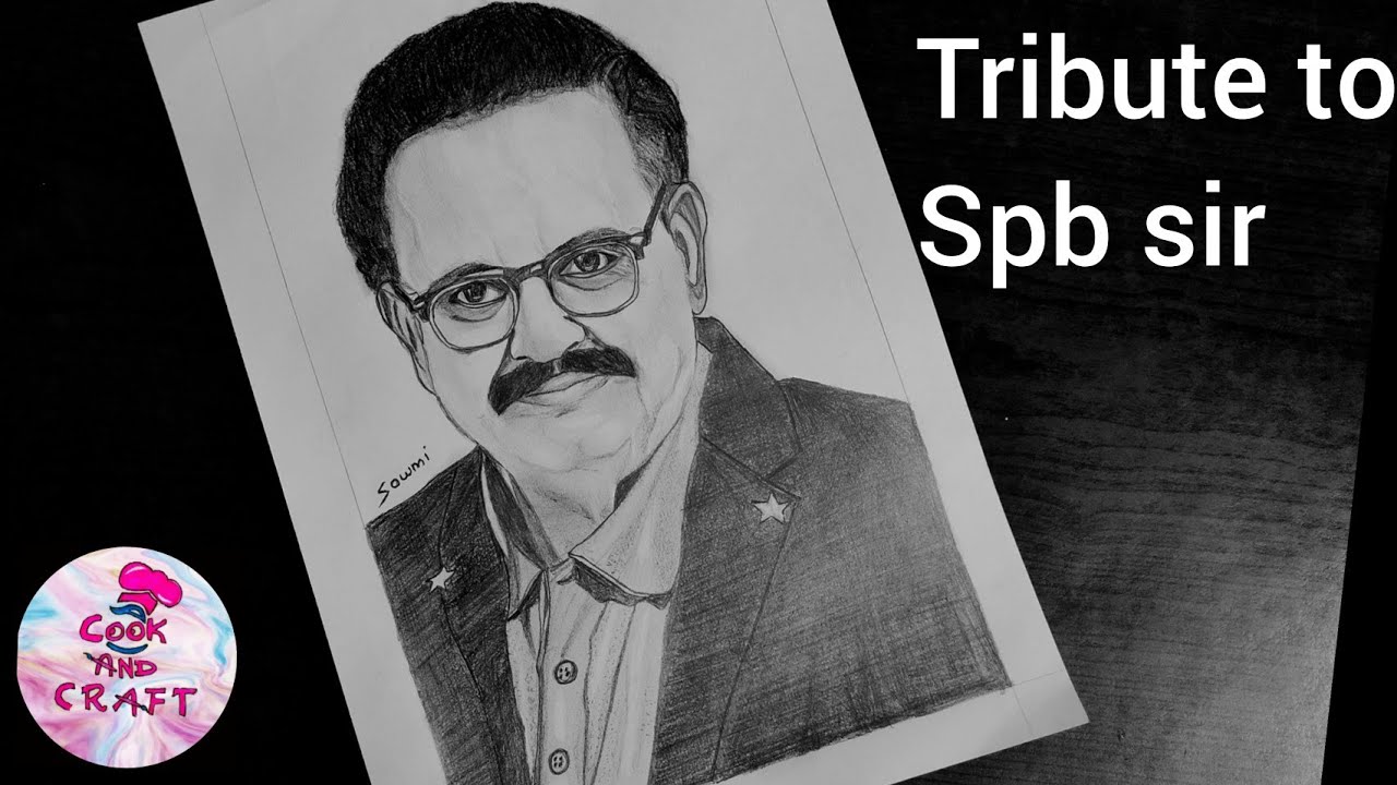 A drawing tribute to legendary singer S.P.Balasubramaniam sirRest in
