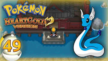 Where is the Dragon's Den in Heart Gold?