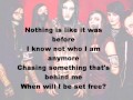 Motionless In White - Burned At Both Ends (Lyrics on screen)