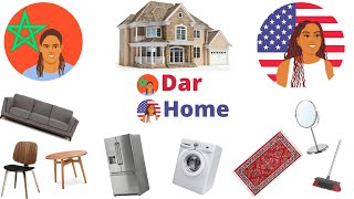 Household Items in English & Moroccan Arabic | Speak English To Darija