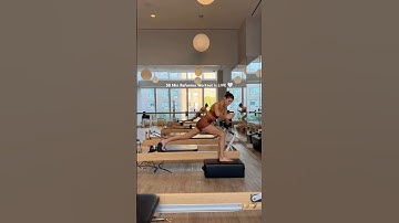 50 Minute Reformer Pilates workout is now LIVE on my channel 🤍