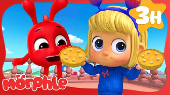 Who Stole the Pies? 🤔🥧 | Morphle's Magic Food Adventure | Tasty Kids Cartoon