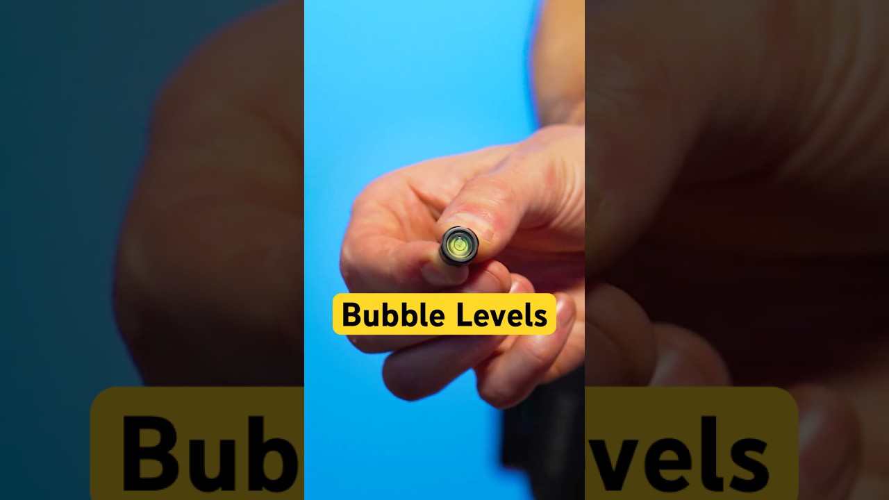 Wooden Camera Bubble Levels